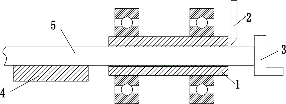 简易圆柱玻璃切割机构的制作方法与工艺