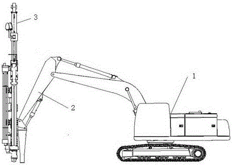 挖掘機(jī)改造鉆機(jī)液壓先導(dǎo)控制系統(tǒng)的制作方法與工藝