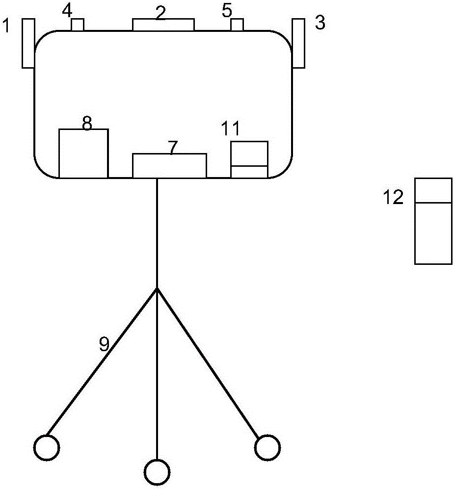 一种多探头体育场馆照度测试系统的制作方法与工艺