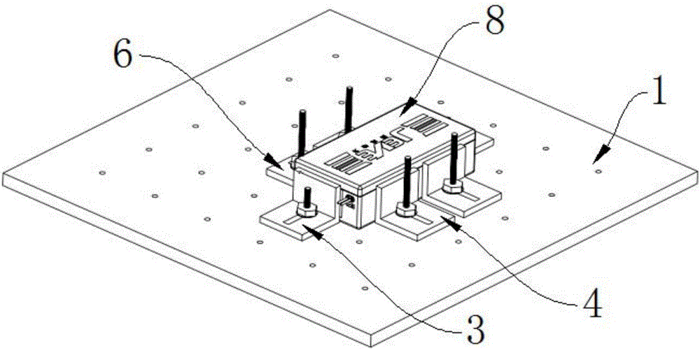 轻型电动车辆电池盒振动测试装置的制作方法