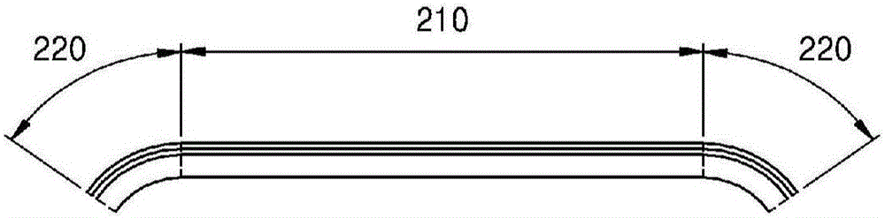 曲面觸摸面板以及包括曲面觸摸面板的顯示裝置的制作方法