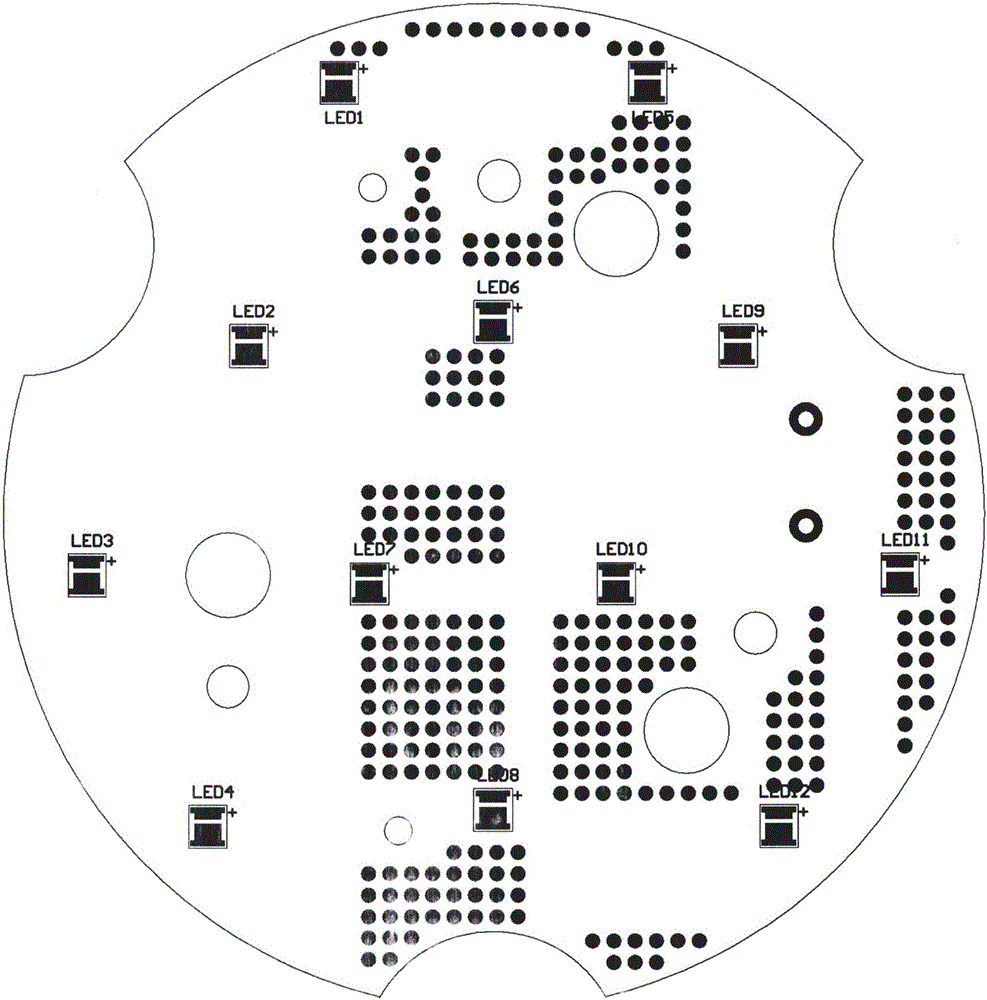 一種直流110V輸入的LED發(fā)光體的制作方法與工藝