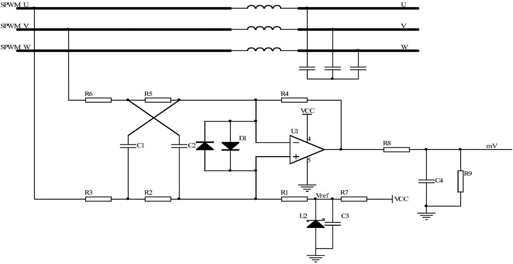 一种SPWM交流电压采样电路及采样系统的制作方法与工艺
