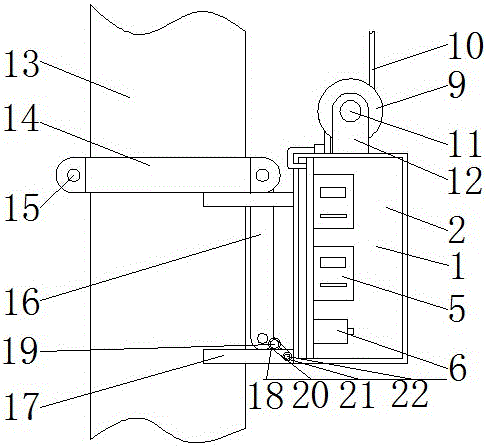 一种具有升降功能功能的电表箱的制作方法与工艺