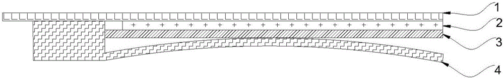 液晶显示模块背光源胶框档墙阶梯结构的制作方法与工艺
