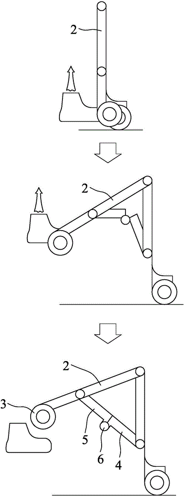 用于轮箱的辅助轮架装置的制作方法
