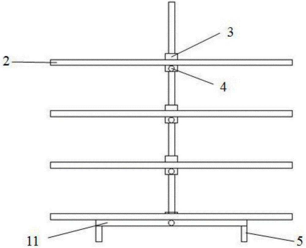 一种玩具汽车的成品架的制作方法与工艺