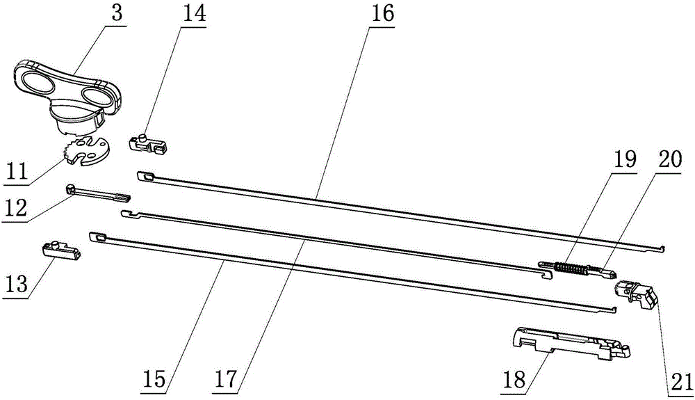 一種腔內(nèi)切割吻合器用關(guān)節(jié)轉(zhuǎn)向控制裝置的制作方法