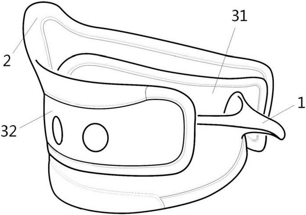 防誤吸頸部支架的制作方法與工藝