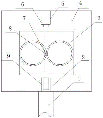 一种带激光定位标尺的自动变光焊接滤光护目镜的制造方法与工艺