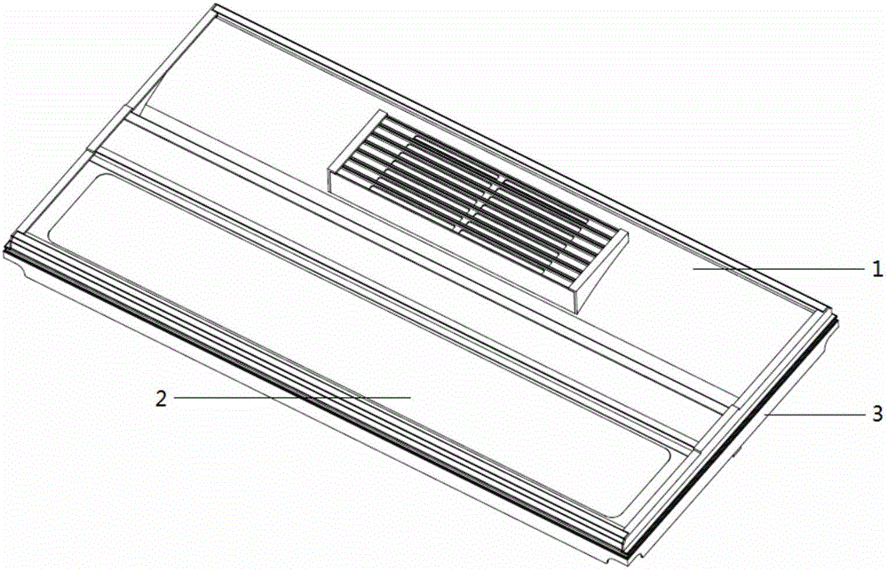 一种取暖器面板安装结构的制造方法与工艺