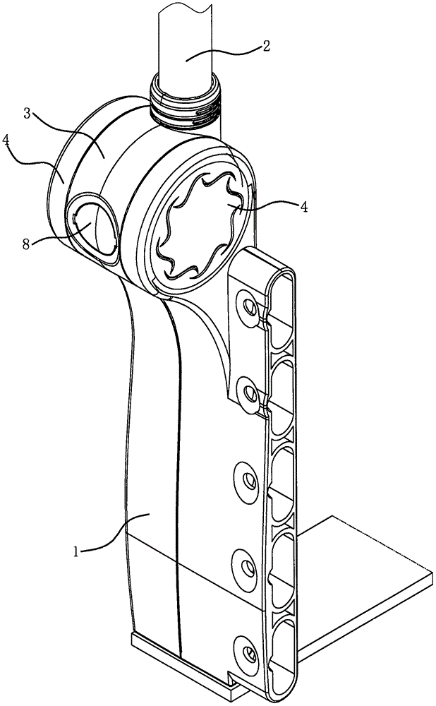 床护栏中转动锁定结构的制造方法与工艺