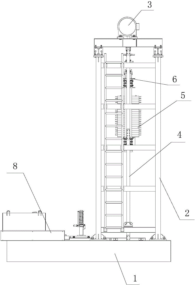 一种电梯用缓冲器跌落测试装置的制造方法