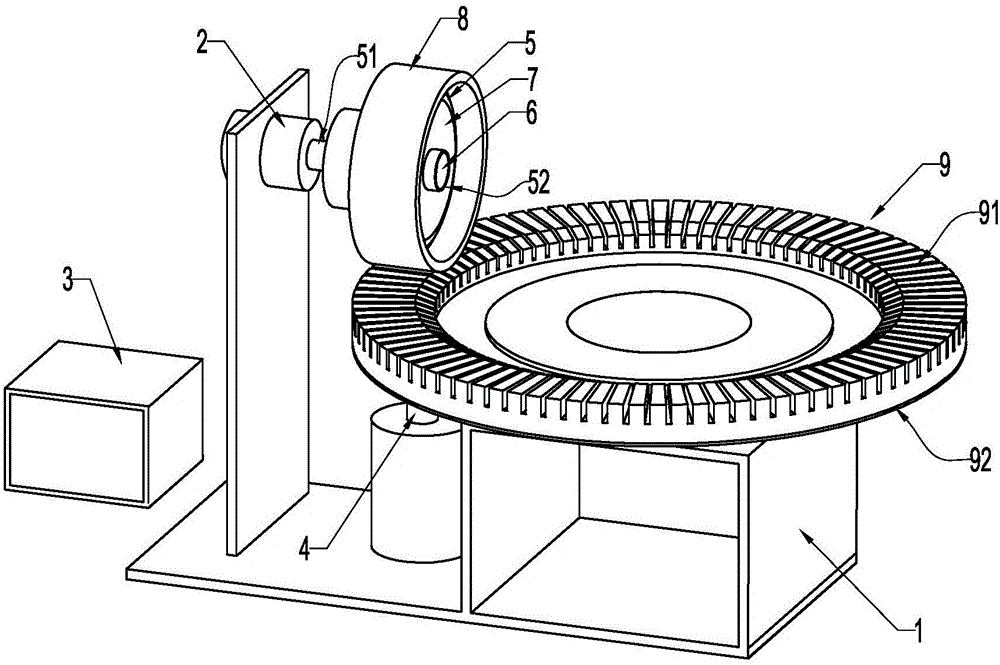 超声电机定子压电陶瓷粘帖检测装置的制造方法