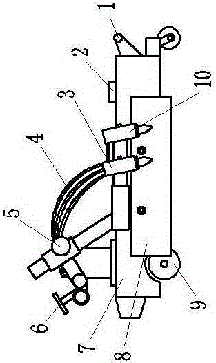 双喷头钢材切割机的制造方法与工艺