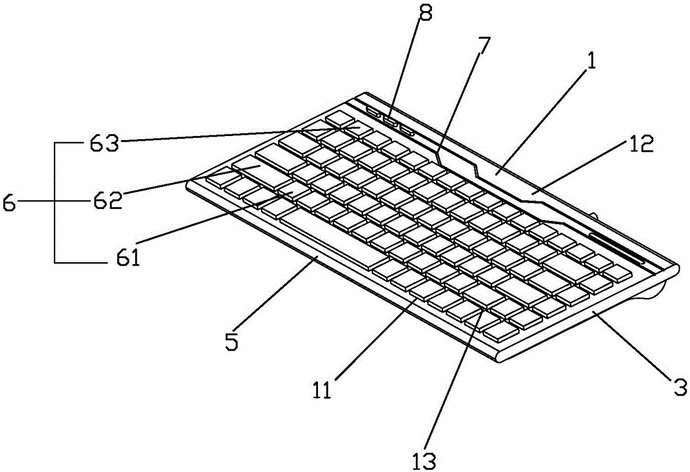 一种便于清洗的计算机键盘的制造方法与工艺