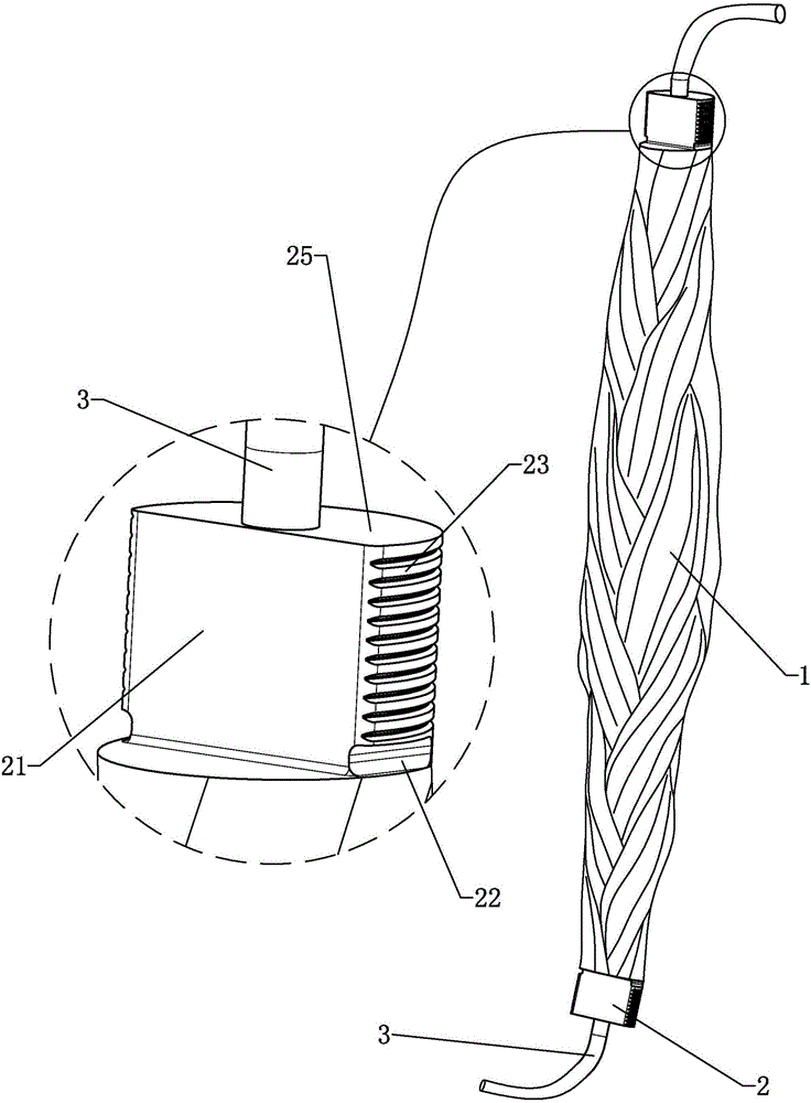 一种编织型连接导线的制造方法与工艺