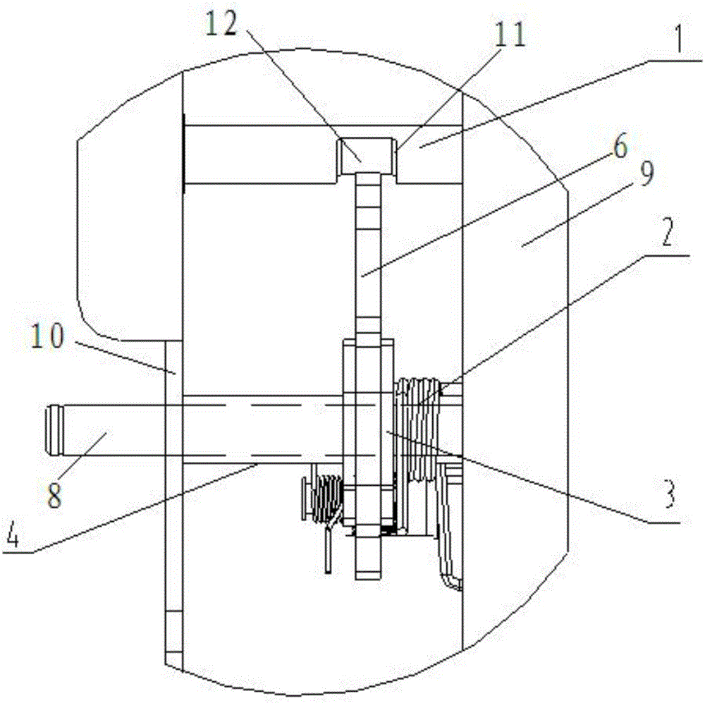 一种模块化弹簧操动机构分闸半轴脱扣装置的制造方法