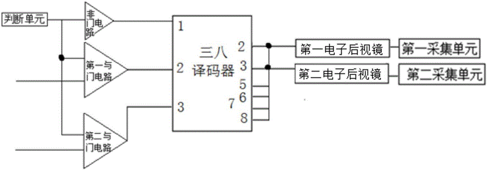 一种基于车辆电子后视镜的控制电路的制造方法与工艺