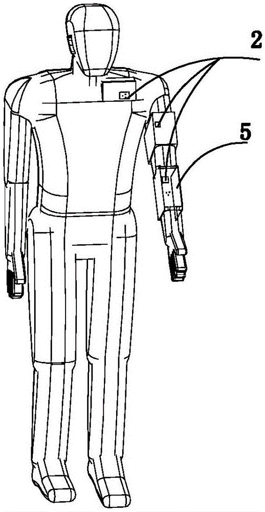手臂运动姿态捕捉器及机器人手臂运动系统的制造方法与工艺