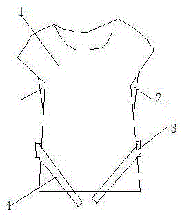 一种宽松的修身短袖的制造方法与工艺