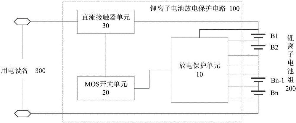 鋰離子電池放電保護電路及鋰離子電池放電系統(tǒng)的制造方法與工藝