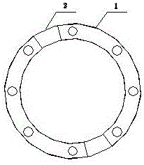 一种复合圆形钥匙环的制造方法与工艺
