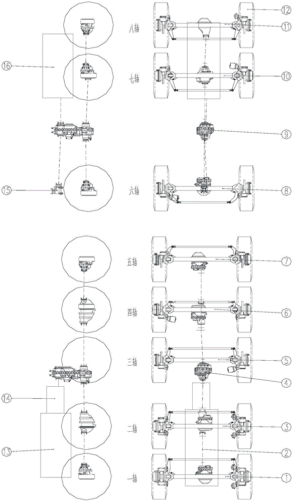 一种起重机双发动机驱动系统的制造方法与工艺