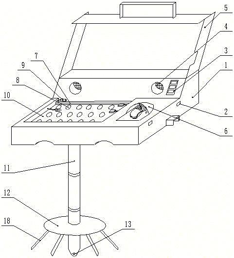 多功能笔记本电脑桌的制造方法与工艺