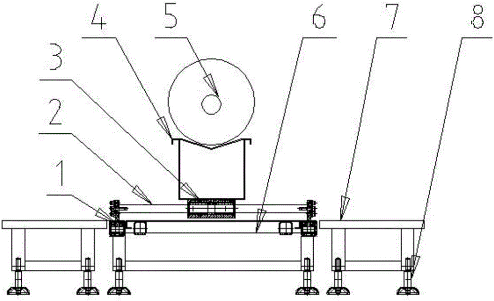 轨道式膜卷推车装置的制造方法