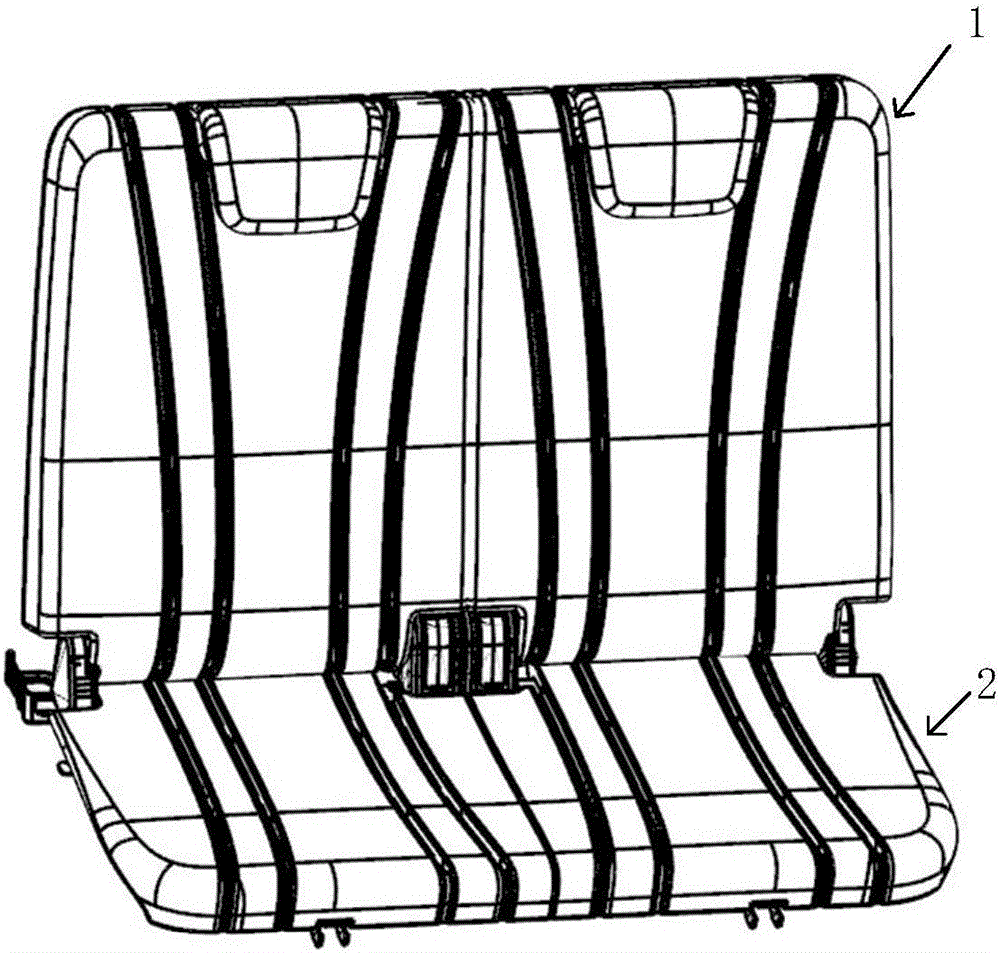 一种可折叠的后排座椅及汽车的制造方法与工艺