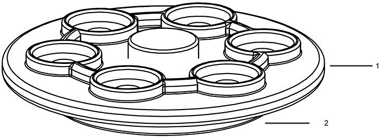 一种可旋转式培养皿放置台的制造方法与工艺