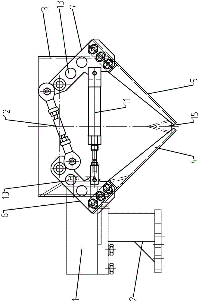 带滑动轴承双开门秤斗装置的制造方法