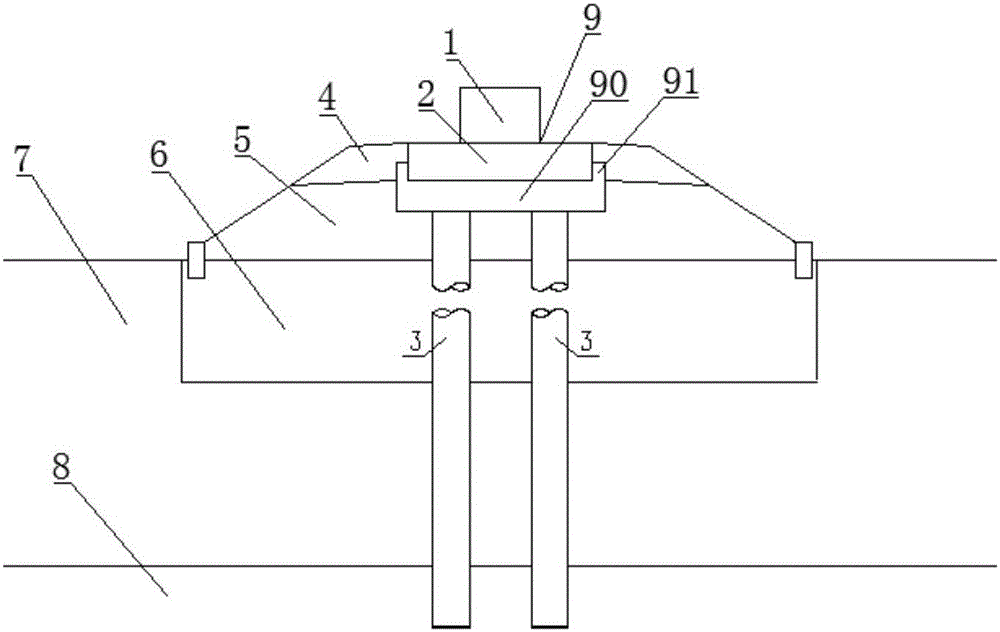 中低速磁浮交通工程單線填方地段樁基托梁式承軌梁結(jié)構(gòu)的制造方法與工藝