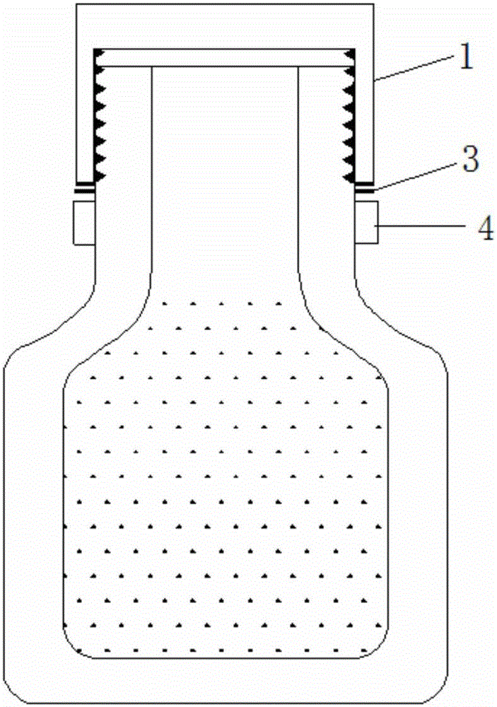 一种带状态触点的RFID圆环形标签的瓶盖的制造方法与工艺
