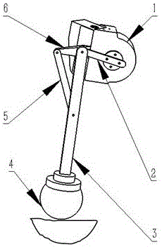 一種單電機(jī)驅(qū)動(dòng)的機(jī)器人行走機(jī)構(gòu)的制造方法與工藝