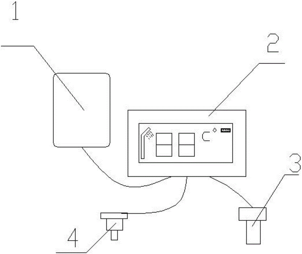 一种淋浴数字显示屏的制造方法与工艺