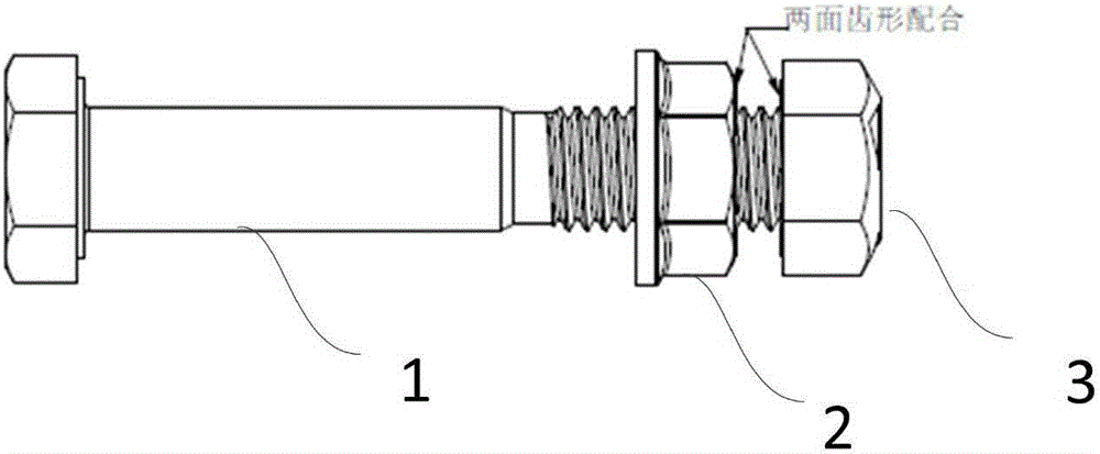 一种具有花齿的双螺母的锁紧连接副的制造方法与工艺