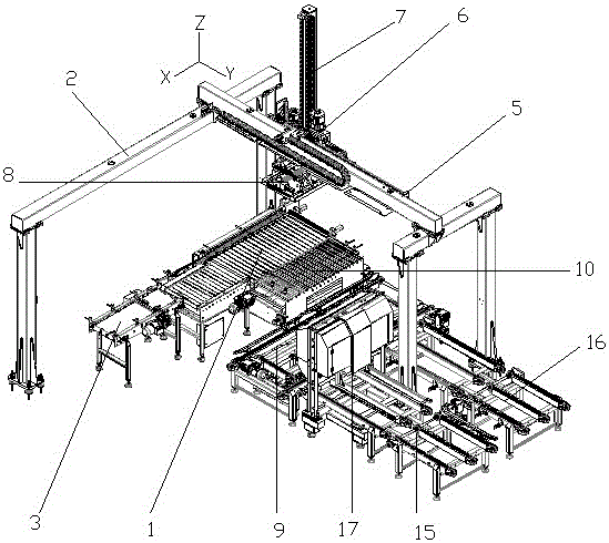 一种桁架机器人码垛工作站结构及其使用方法与制造工艺