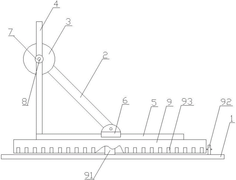 一種角度可調(diào)及可自動旋轉(zhuǎn)的太陽能支架的制造方法與工藝