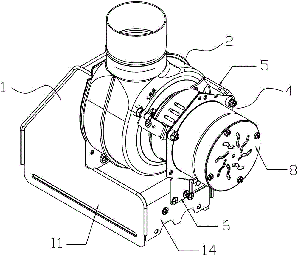 一种燃气热水器的强排抽风装置的制造方法