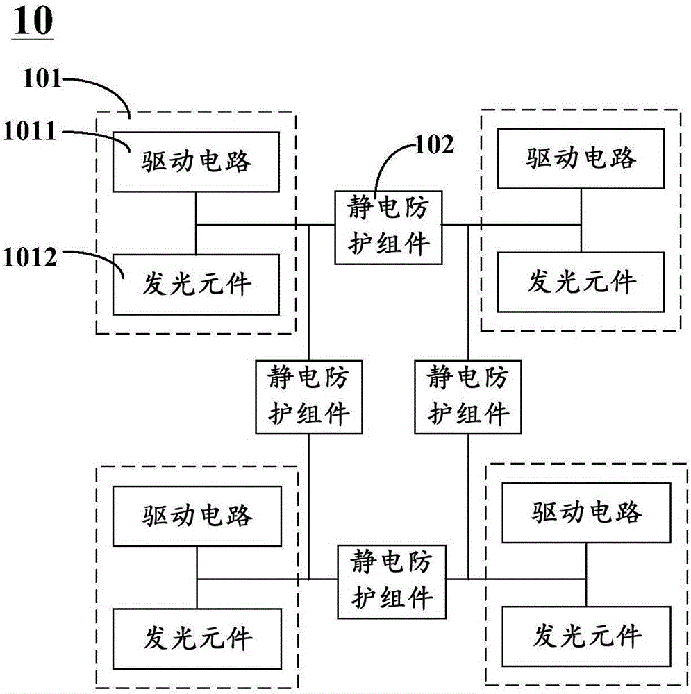 一種陣列基板及發光二極管顯示器的制造方法與工藝