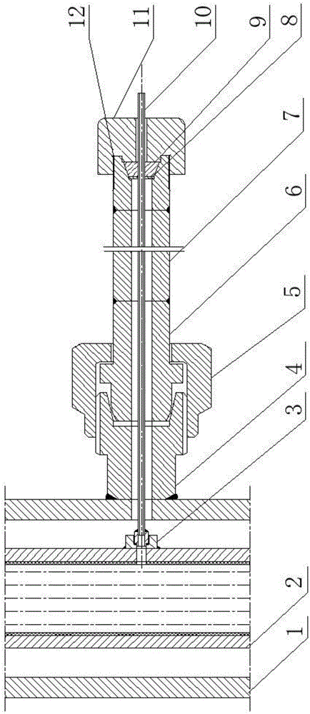 一种运动条件下的棒束通道压差测量组件的制造方法与工艺