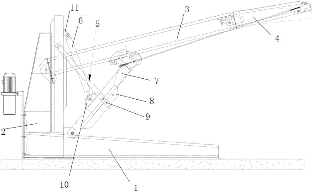 一种无焊接立体车库升降连接杆装置的制造方法