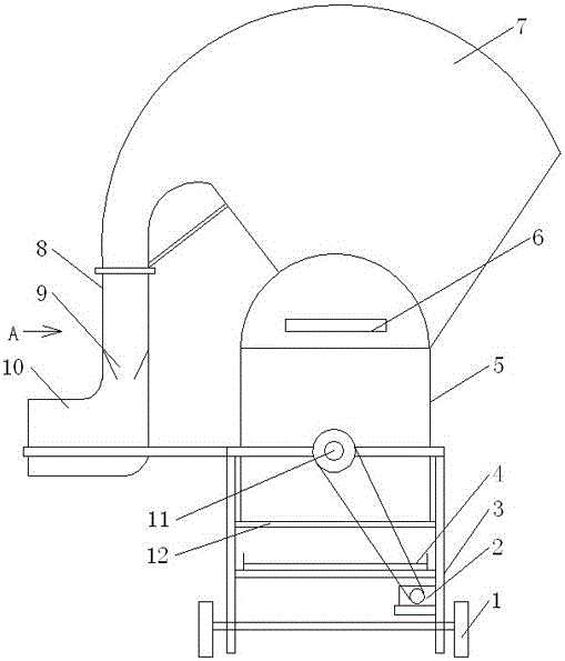 螺旋式覆膜花生秧分选装置的制造方法