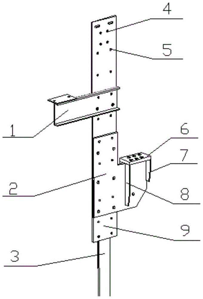 无机房轿厢绳头连接板的制造方法与工艺
