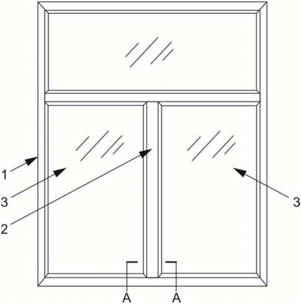 背景技术:中梃是门窗结构中区分框,拼接框的一种分割