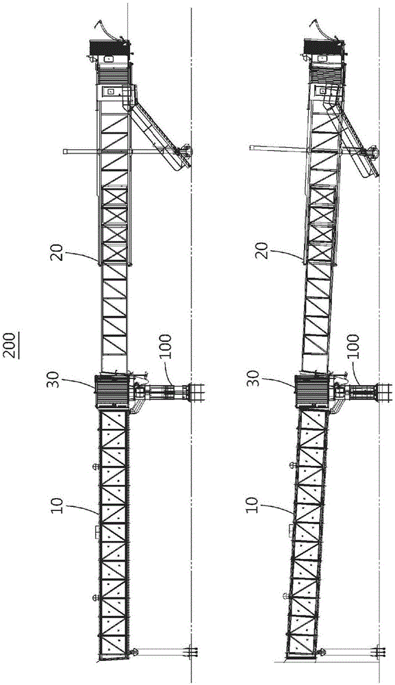 登機(jī)橋的圓形建筑高度調(diào)整裝置的制造方法