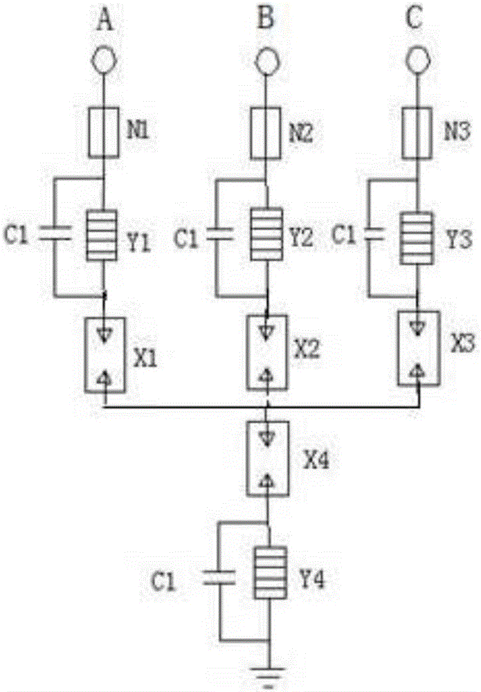 一種三相組合式過電壓保護器的制造方法與工藝