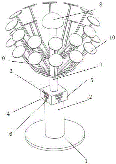 一种树形充电柱的制造方法与工艺